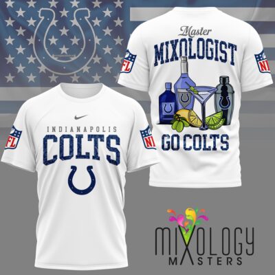 Indianapolis Colts | Premium NFL Mixologist Fan 3D Shirt