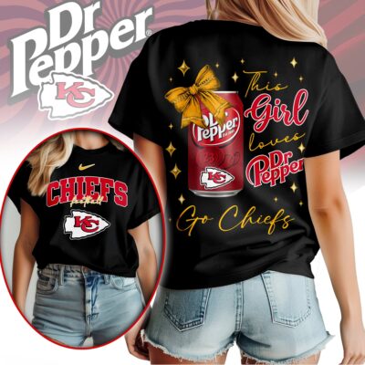 Kansas City Chiefs | Premium NFL Dr Pepper Fan 3D Shirt