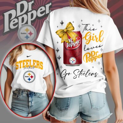Pittsburgh Steelers | Premium NFL Dr Pepper Fan 3D Shirt