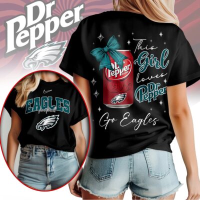 Philadelphia Eagles | Premium NFL Dr Pepper Fan 3D Shirt