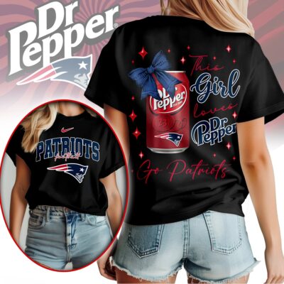 New England Patriots | Premium NFL Dr Pepper Fan 3D Shirt