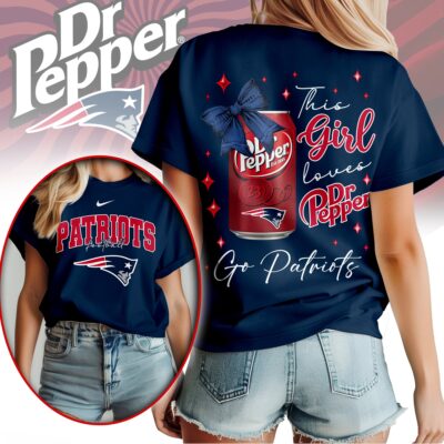 New England Patriots | Premium NFL Dr Pepper Fan 3D Shirt