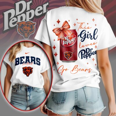 Chicago Bears | Premium NFL Dr Pepper Fan 3D Shirt