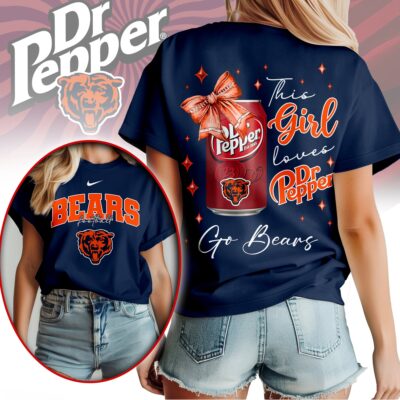 Chicago Bears | Premium NFL Dr Pepper Fan 3D Shirt