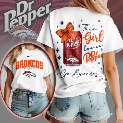 Denver Broncos | Premium NFL Dr Pepper Fan 3D Shirt