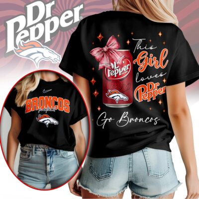 Denver Broncos | Premium NFL Dr Pepper Fan 3D Shirt