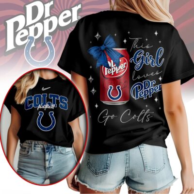 Indianapolis Colts | Premium NFL Dr Pepper Fan 3D Shirt