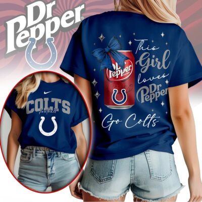 Indianapolis Colts | Premium NFL Dr Pepper Fan 3D Shirt
