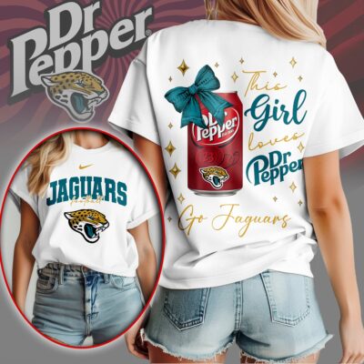 Jacksonville Jaguars | Premium NFL Dr Pepper Fan 3D Shirt