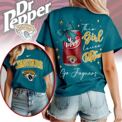Jacksonville Jaguars | Premium NFL Dr Pepper Fan 3D Shirt