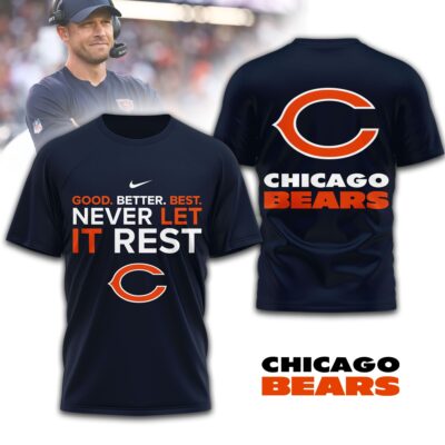 Chicago Bear | Premium NFL Good Best Better 3D Shirt