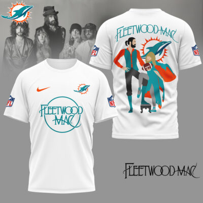 Miami Dolphins | Premium NFL and Fleetwood Mac 3D Shirt