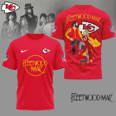 Kansas City Chiefs | Premium NFL and Fleetwood Mac 3D Shirt