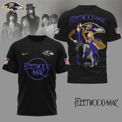Baltimore Ravens | Premium NFL and Fleetwood Mac 3D Shirt