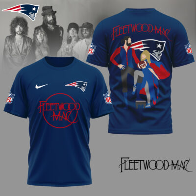 New England Patriots | Premium NFL and Fleetwood Mac 3D Shirt