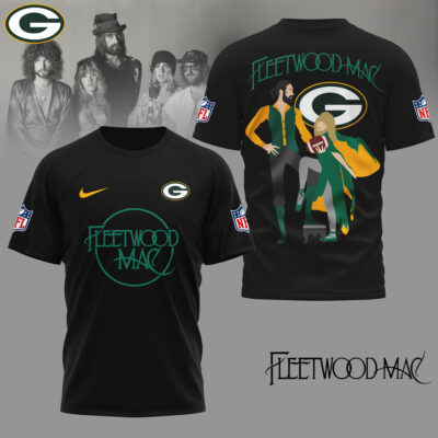 Green Bay Packers | Premium NFL and Fleetwood Mac 3D Shirt