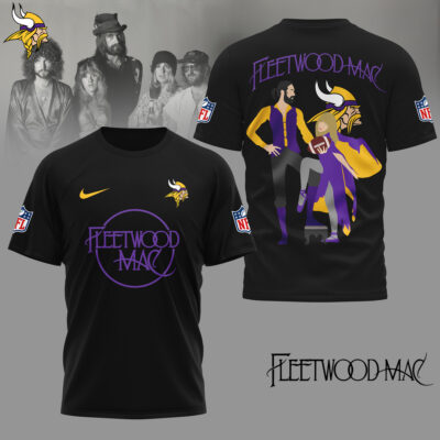 Minnesota Vikings | Premium NFL and Fleetwood Mac 3D Shirt