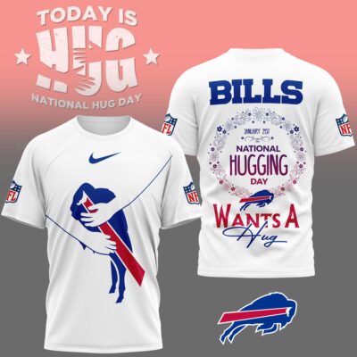 Buffalo Bills | Premium NFL National Hugging Day 3D Shirt