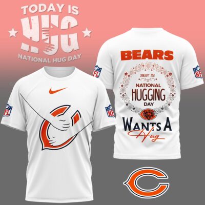 Chicago Bears | Premium NFL National Hugging Day 3D Shirt