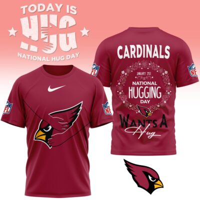 Arizona Cardinals | Premium NFL National Hugging Day 3D Shirt