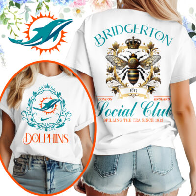 Miami Dolphins | Premium NFL Bridgerton Women Shirt