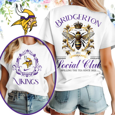Minnesota Vikings | Premium NFL Bridgerton Women Shirt