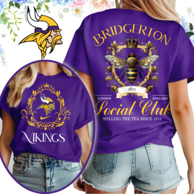 Minnesota Vikings | Premium NFL Bridgerton Women Shirt