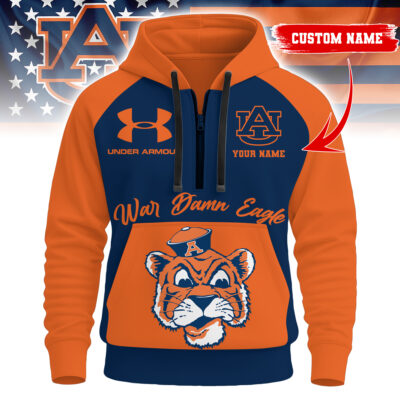 Auburn Tigers | Premium NCAA Under Armour Halfzip Hoodie