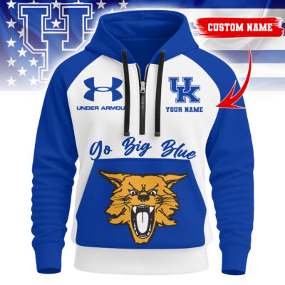 Kentucky Wildcats | Premium NCAA Under Armour Halfzip Hoodie - 3XL