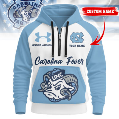 North Carolina Tar Heels | Premium NCAA Under Armour Halfzip Hoodie