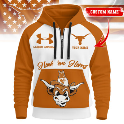 Texas Longhorns | Premium NCAA Under Armour Halfzip Hoodie
