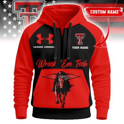 Texas Tech Red Raiders | Premium NCAA Under Armour Halfzip Hoodie