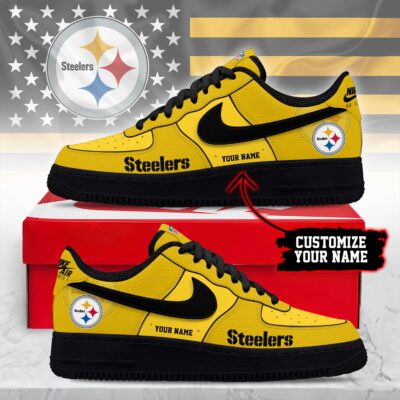 Pittsburgh Steelers | Premium NFL Custom AF1 Shoes