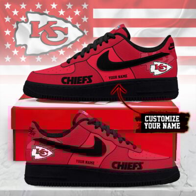 Kansas City Chiefs | Premium NFL Custom AF1 Shoes