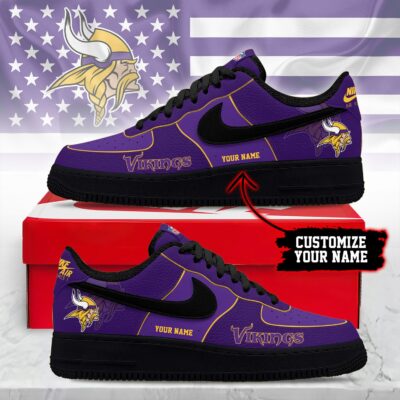Minnesota Vikings | Premium NFL Custom AF1 Shoes