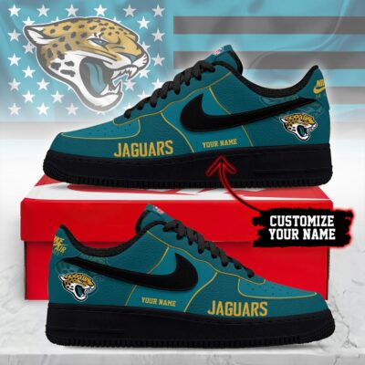 Jacksonville Jaguars | Premium NFL Custom AF1 Shoes