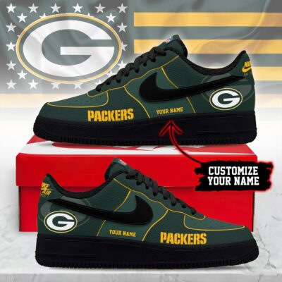 Green Bay Packers | Premium NFL Custom AF1 Shoes