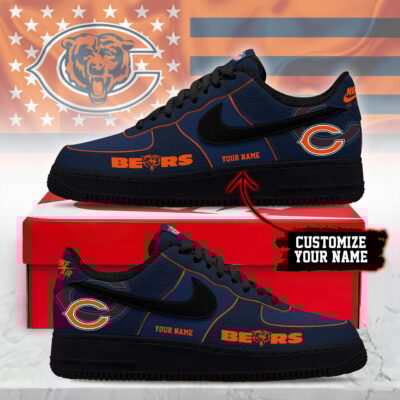 Chicago Bears | Premium NFL Custom AF1 Shoes