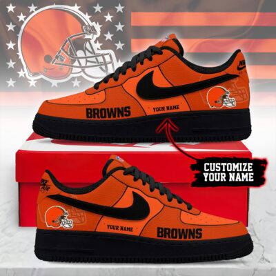 Cleveland Browns | Premium NFL Custom AF1 Shoes