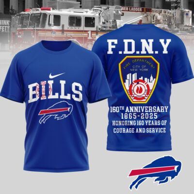 Buffalo Bills | Premium NFL F.N.D.Y 160th Anniversary 3D Shirt