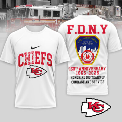 Kansas City Chiefs | Premium NFL F.N.D.Y 160th Anniversary 3D Shirt