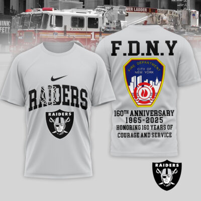 Las Vegas Raiders | Premium NFL F.N.D.Y 160th Anniversary 3D Shirt