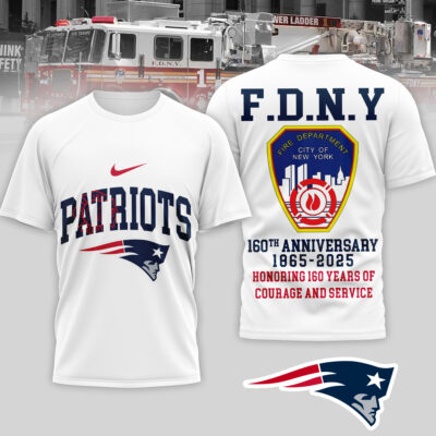New England Patriots | Premium NFL F.N.D.Y 160th Anniversary 3D Shirt