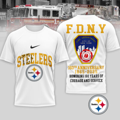 Pittsburgh Steelers | Premium NFL F.N.D.Y 160th Anniversary 3D Shirt