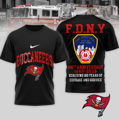 Tampa Bay Buccaneers | Premium NFL F.N.D.Y 160th Anniversary 3D Shirt