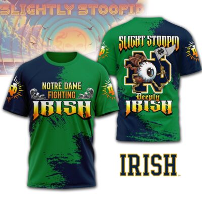 Notre Dame Fighting Irish | Premium NCAA Slightly Stoopid 3D T-shirt