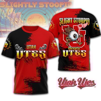 Utah Utes | Premium NCAA Slightly Stoopid 3D T-shirt