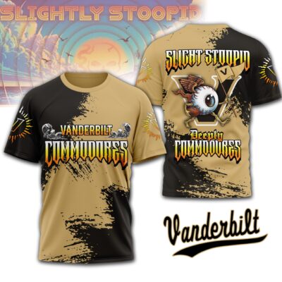 Vanderbilt Commodores | Premium NCAA Slightly Stoopid 3D T-shirt - M