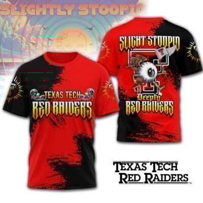 Texas Tech Red Raiders | Premium NCAA Slightly Stoopid 3D T-shirt - 3XL