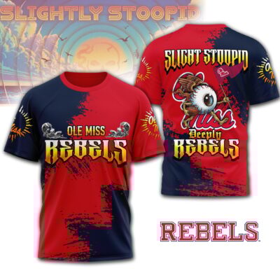Ole Miss Rebels | Premium NCAA Slightly Stoopid 3D T-shirt - XL